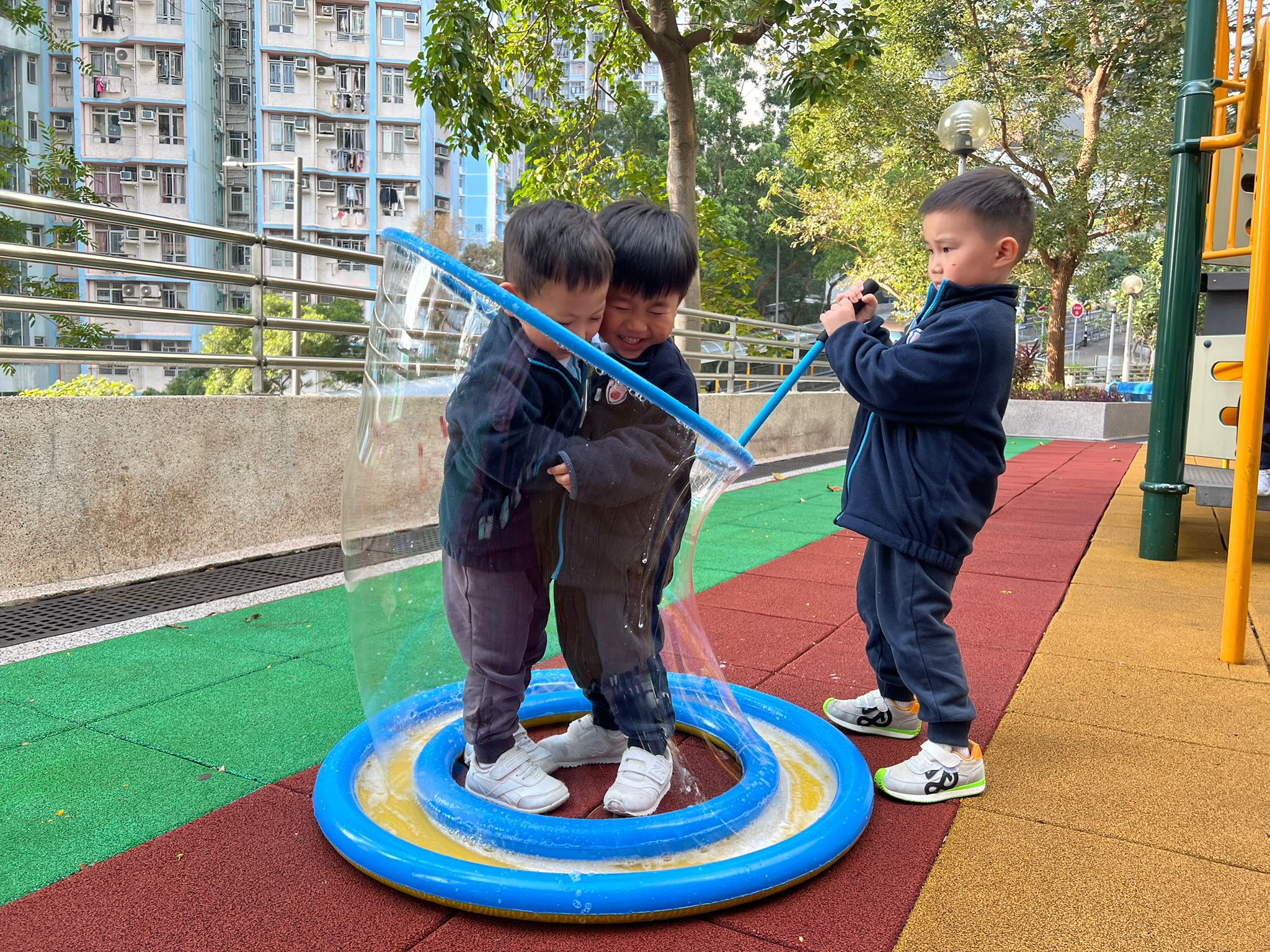20260128 幼兒班吹泡泡